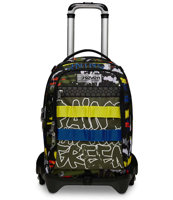 TROLLEY SEVEN 3 RUOTE - FLUO BELTS