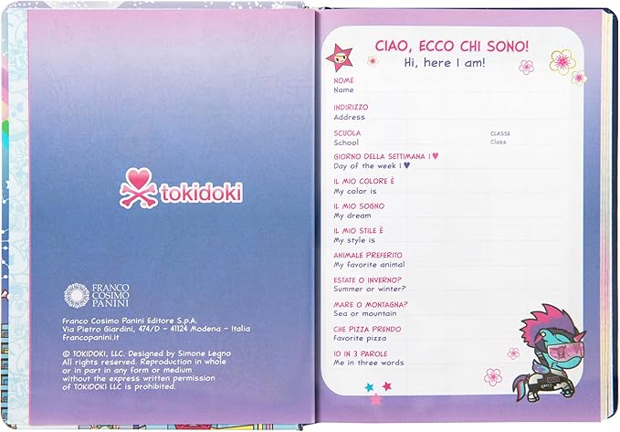 TOKIDOKI DIARIO 2025/2026 13 X 18,5