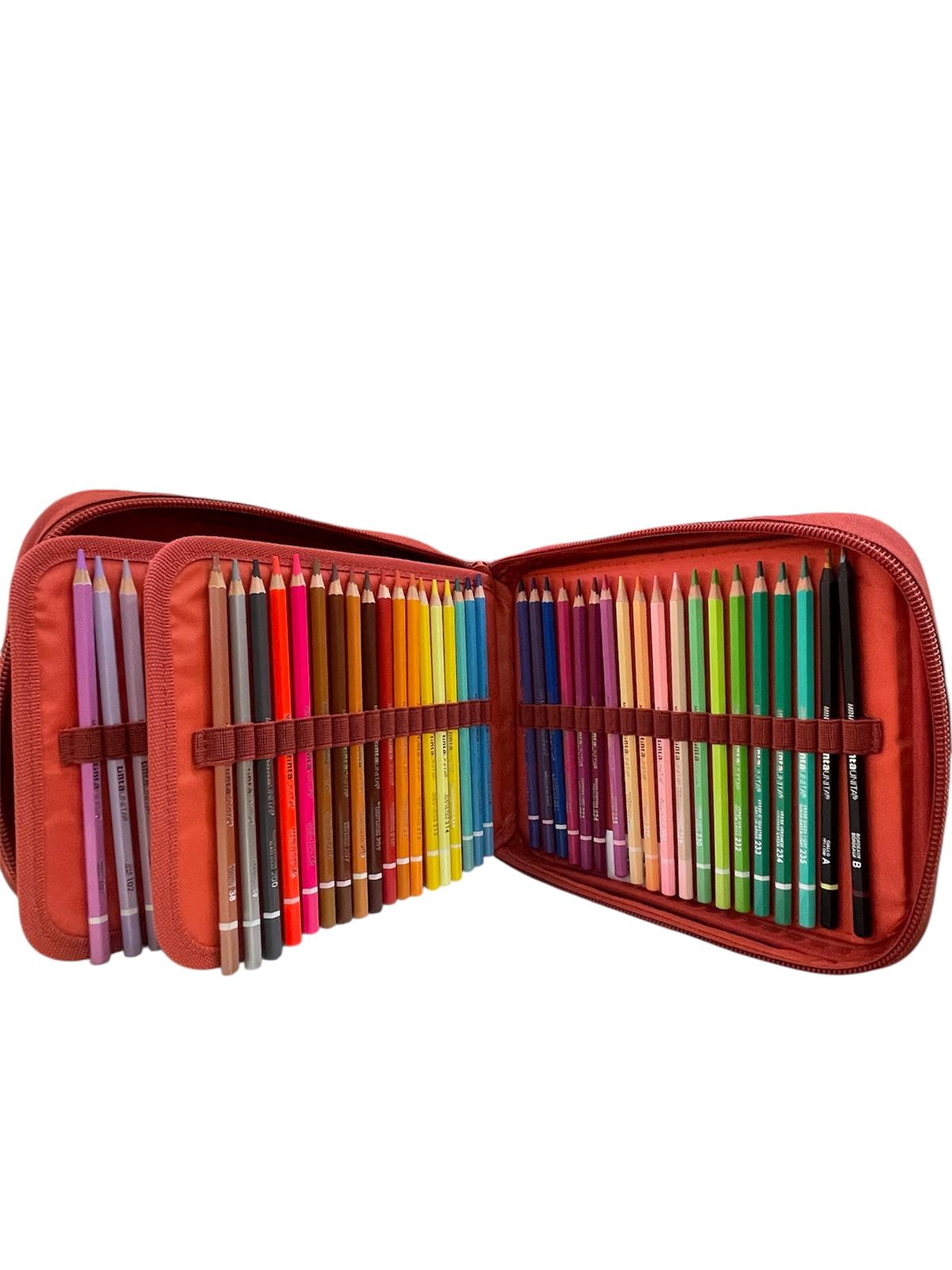 ART BOX PASTELLI IN LEGNO MINA 4.2 - 110 COLORI BORDEAUX