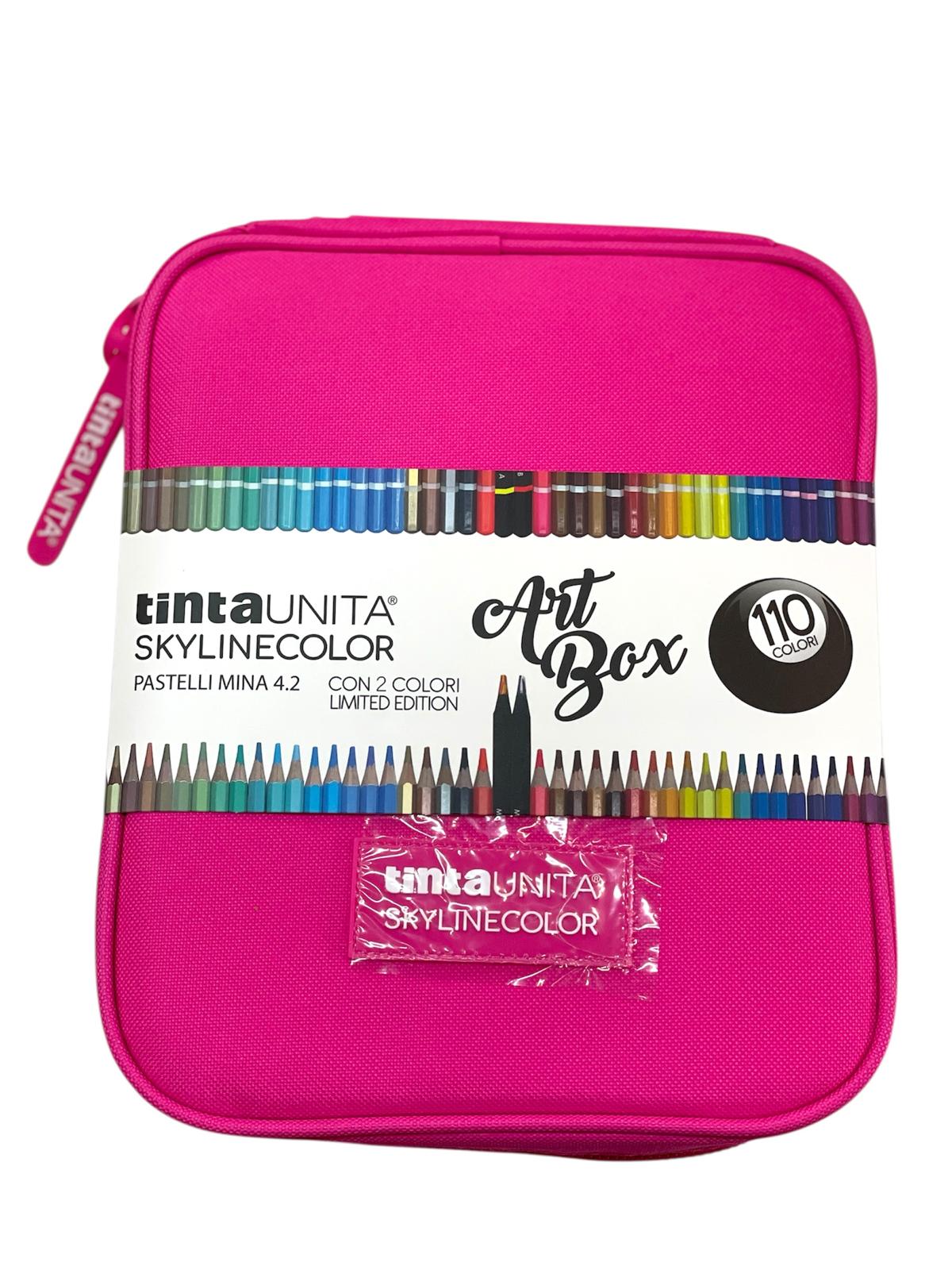 ART BOX PASTELLI IN LEGNO MINA 4.2 - 110 COLORI FUXIA