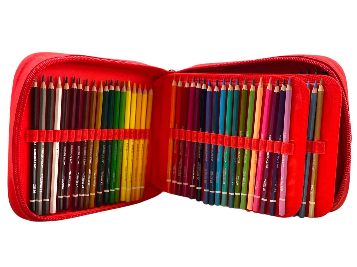 ART BOX PASTELLI IN LEGNO MINA 4.2 - 110 COLORI ROSSO