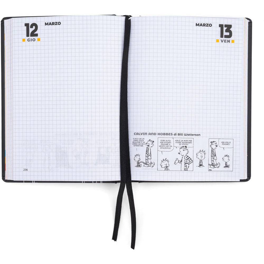 DIARIO DATATO 16 MESI MEDIUM DOLLY NOIRE - GIORNALIERA CONTROL
