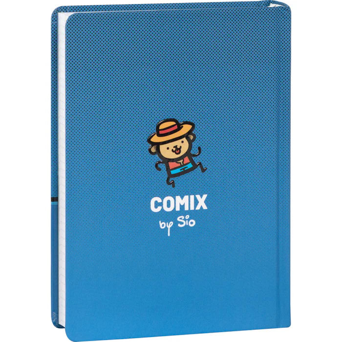 DIARIO DATATO 16 MESI COMIX SCOTTEX BY SIO - BLU