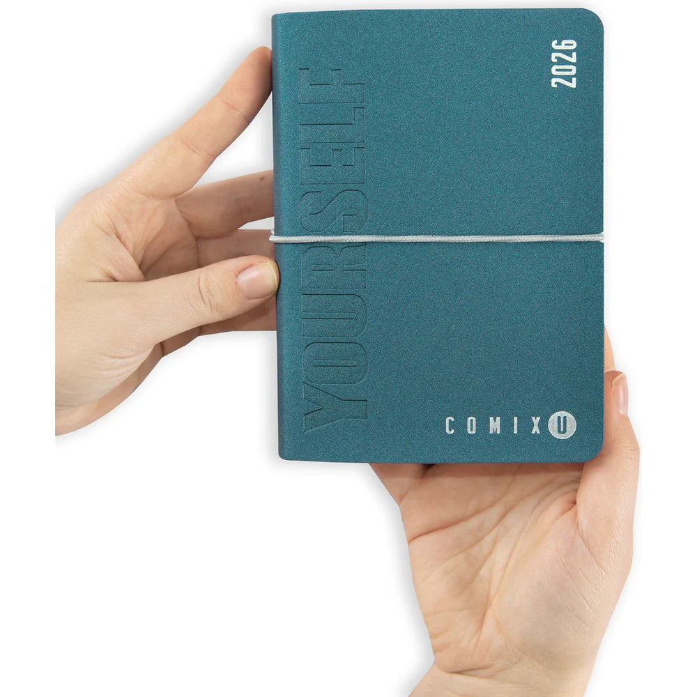 DIARIO AGENDA 16 MESI 2025/26 - COMIX U YOURSELF GIORNALIERA BLU