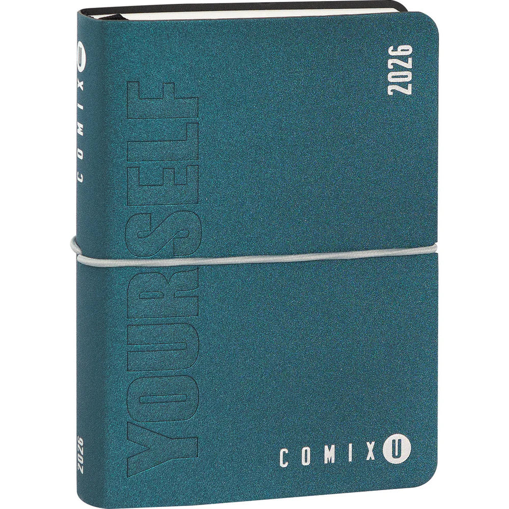 DIARIO AGENDA 16 MESI 2025/26 - COMIX U YOURSELF GIORNALIERA BLU