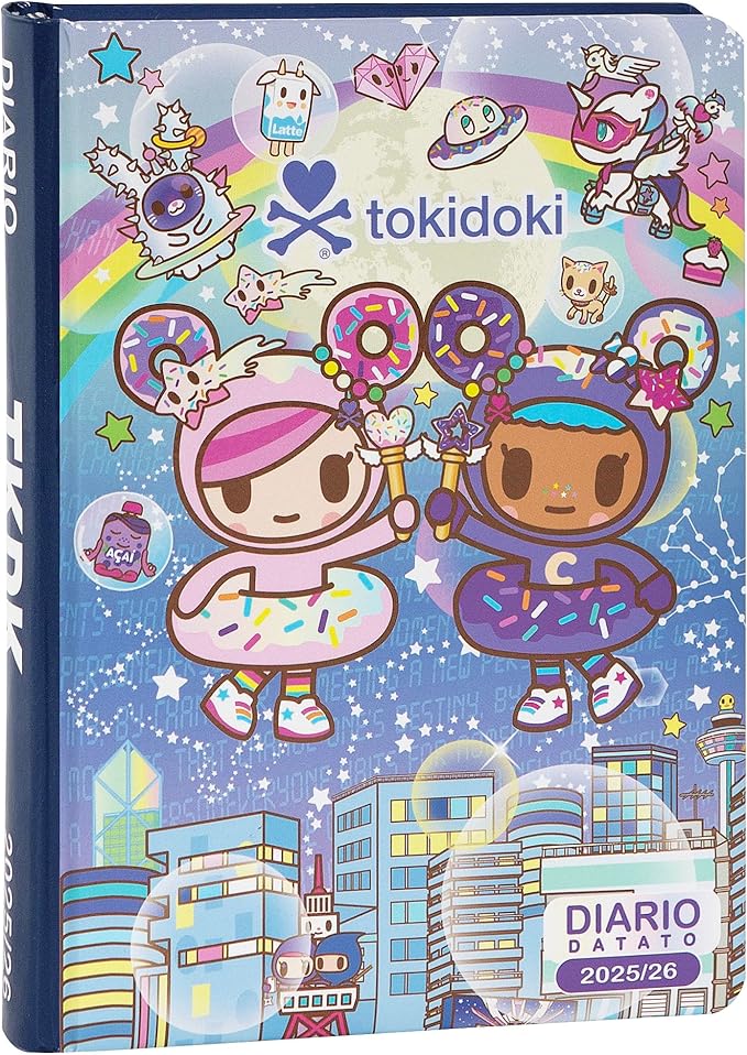TOKIDOKI DIARIO 2025/2026 13 X 18,5