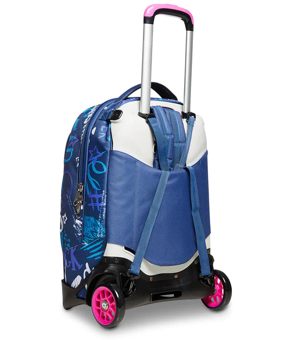 TROLLEY SEVEN 2 RUOTE ROCK ON GIRL