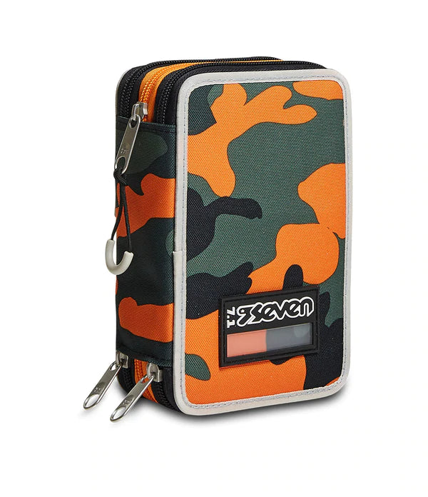 ASTUCCIO SEVEN 3 ZIP CAMOUPIX BOY