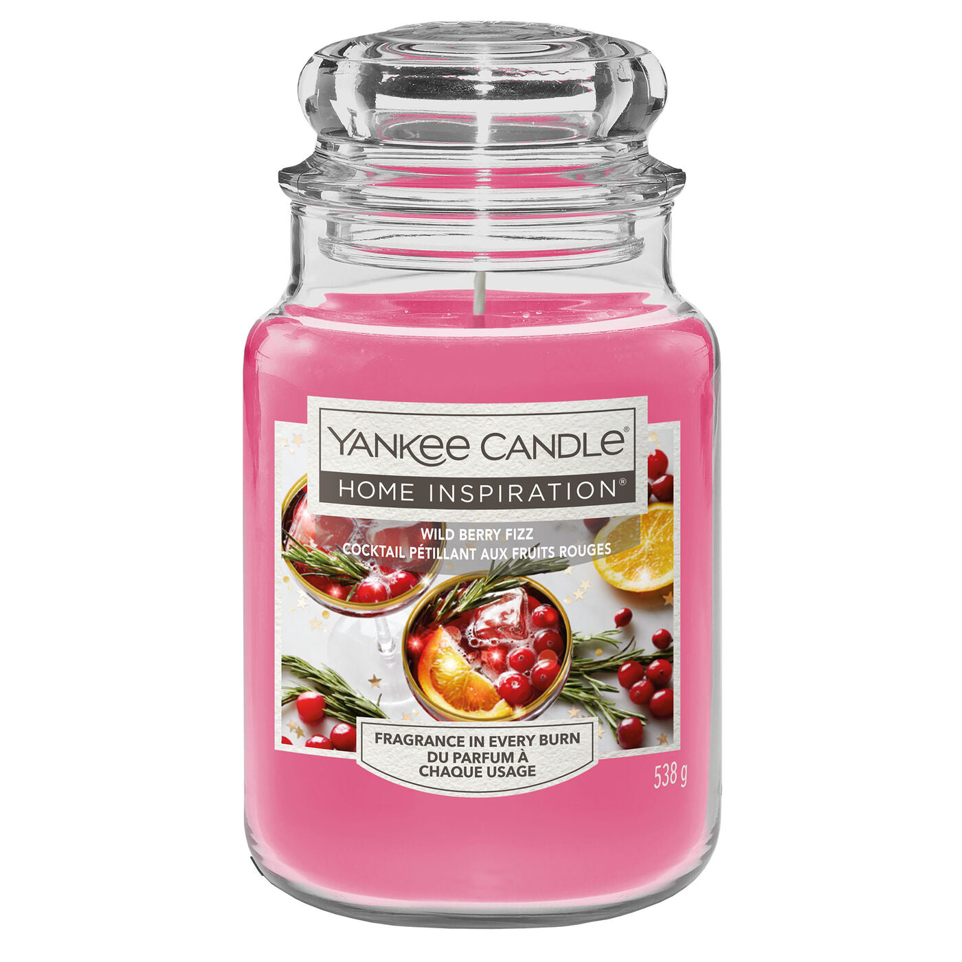 Yankee Candle Home Inspiration - Wild Berry Fizz 538 g