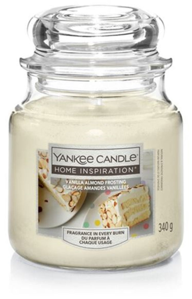 Yankee Candle Home Inspiration - Vanilla Almond Frosting 340 g
