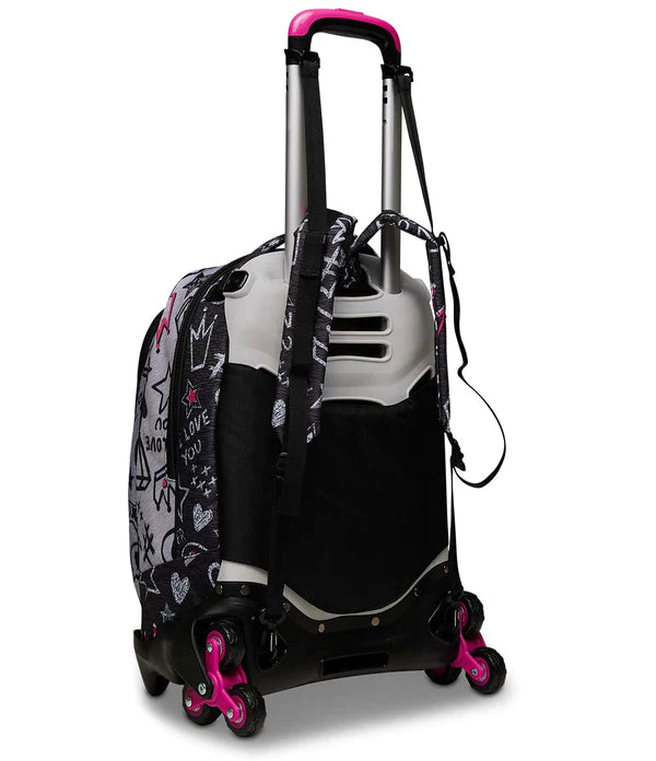TROLLEY SEVEN 3 RUOTE - ZIPPER GLAMY