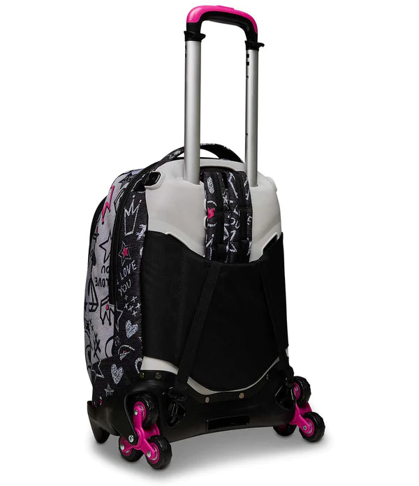 TROLLEY SEVEN 3 RUOTE - ZIPPER GLAMY