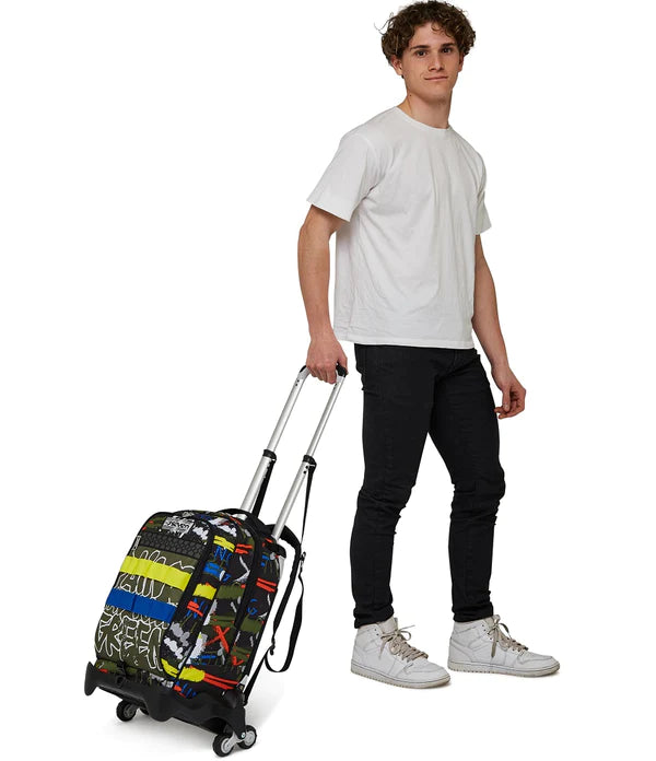 TROLLEY SEVEN 3 RUOTE - FLUO BELTS