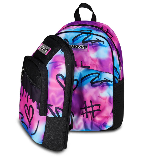 ZAINO SEVEN DUAL DETACH -SPRINT PAINT GIRL