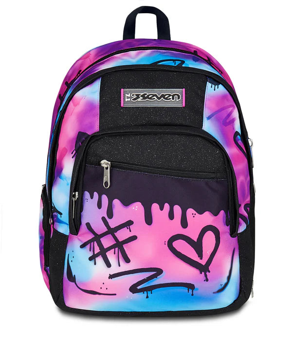ZAINO SEVEN DUAL DETACH -SPRINT PAINT GIRL