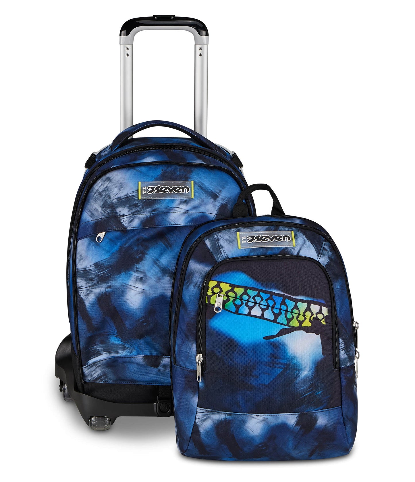 TROLLEY JACK Seven 8 RUOTE DETACH - BLU FUSION