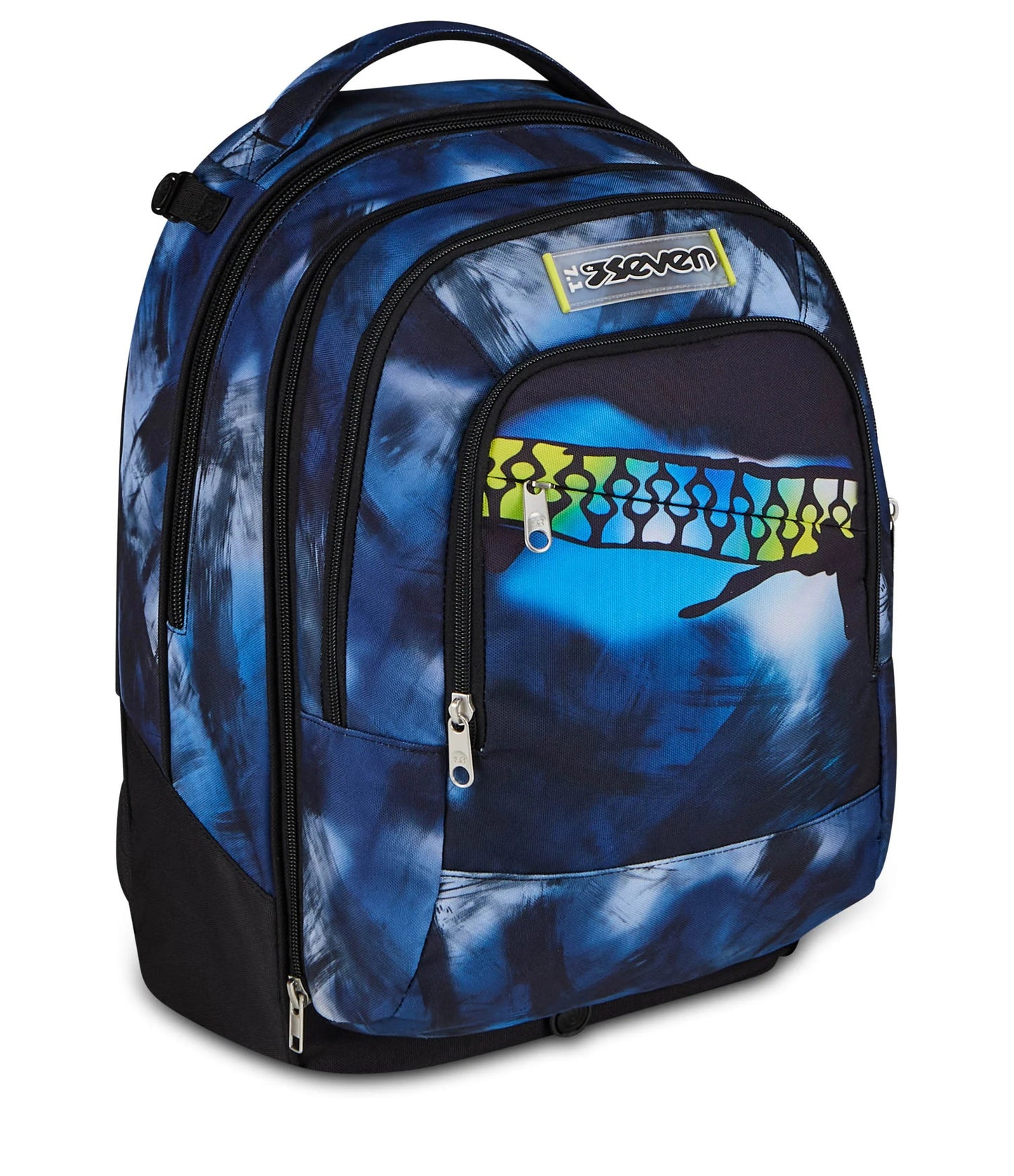 TROLLEY JACK Seven 8 RUOTE DETACH - BLU FUSION