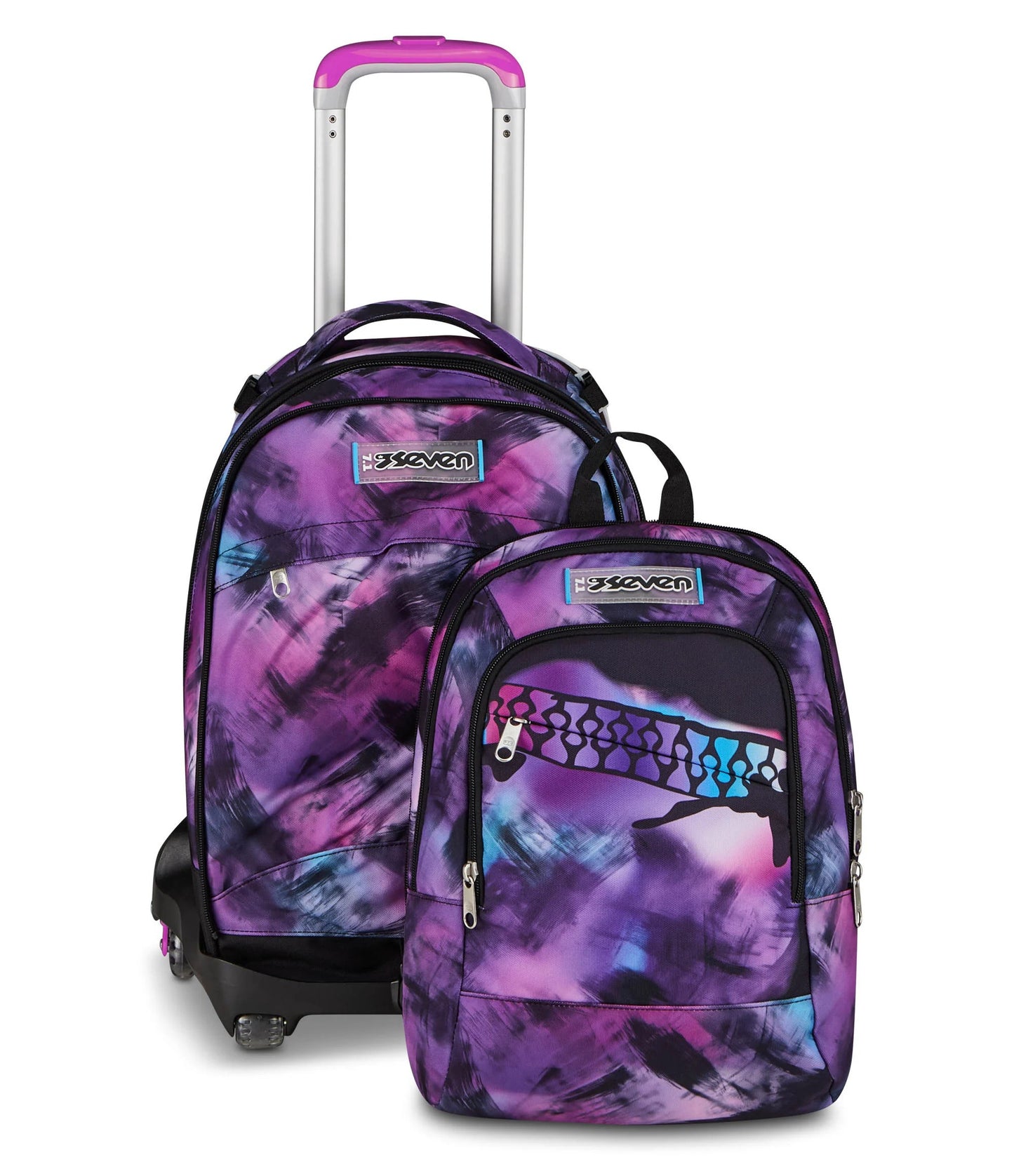 TROLLEY JACK Seven 8 RUOTE DETACH - PINK FUSION