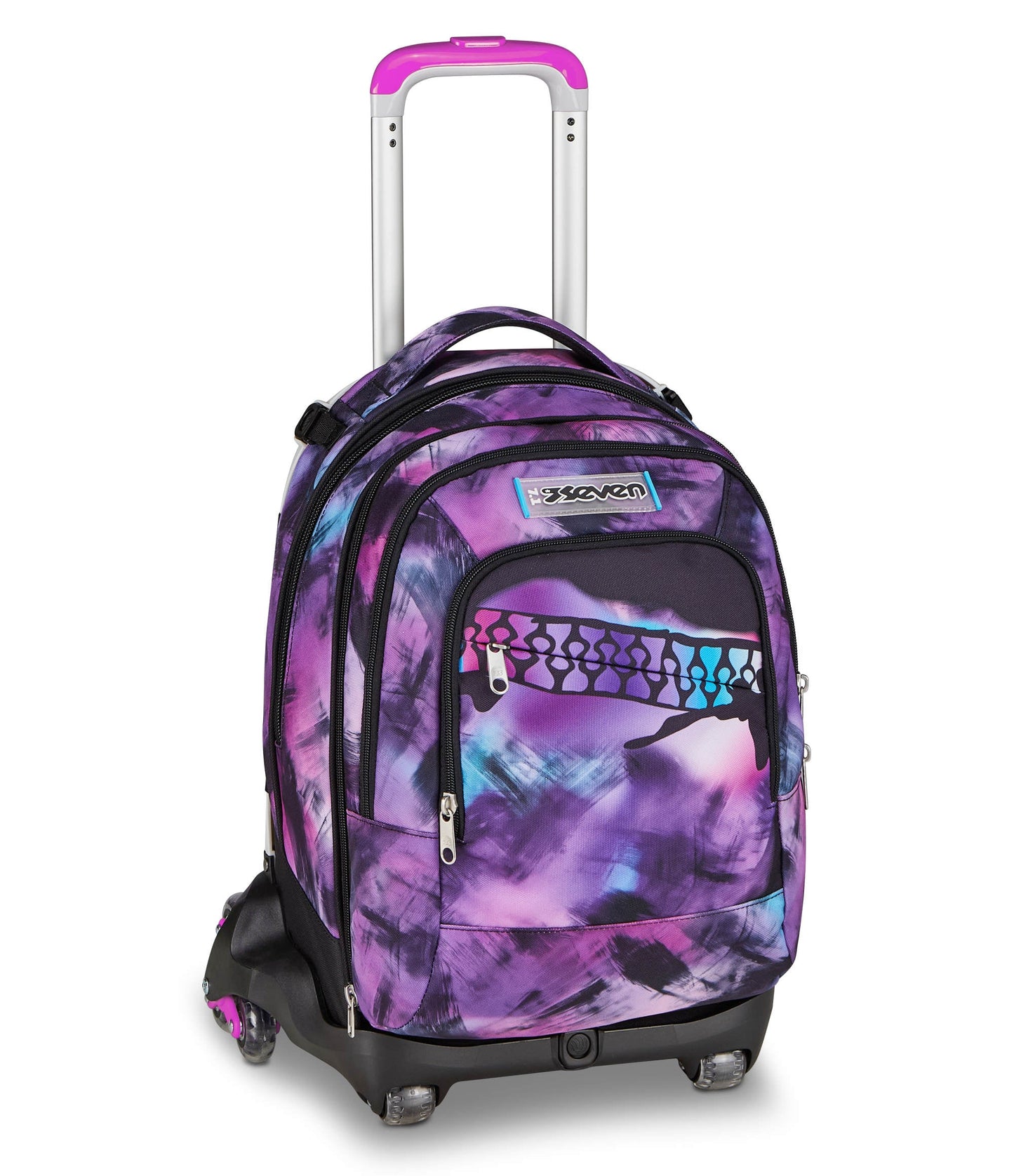 TROLLEY JACK Seven 8 RUOTE DETACH - PINK FUSION
