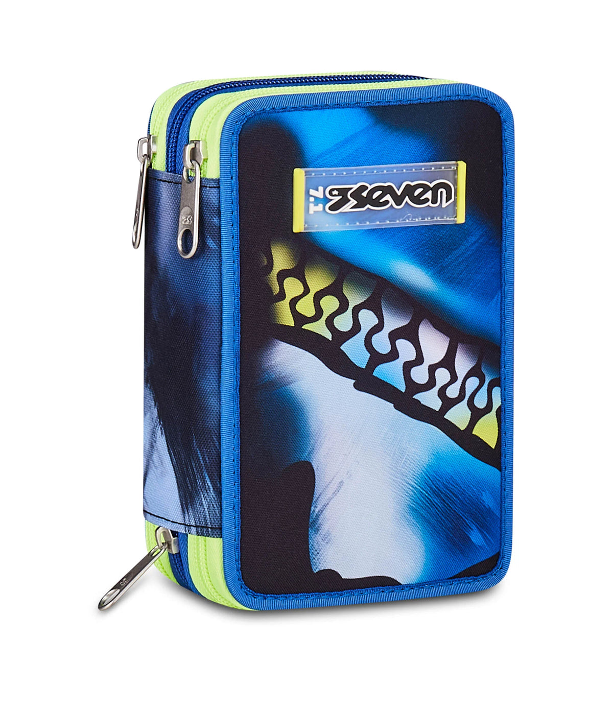 ASTUCCIO SEVEN 3 ZIP - BLU FUSION
