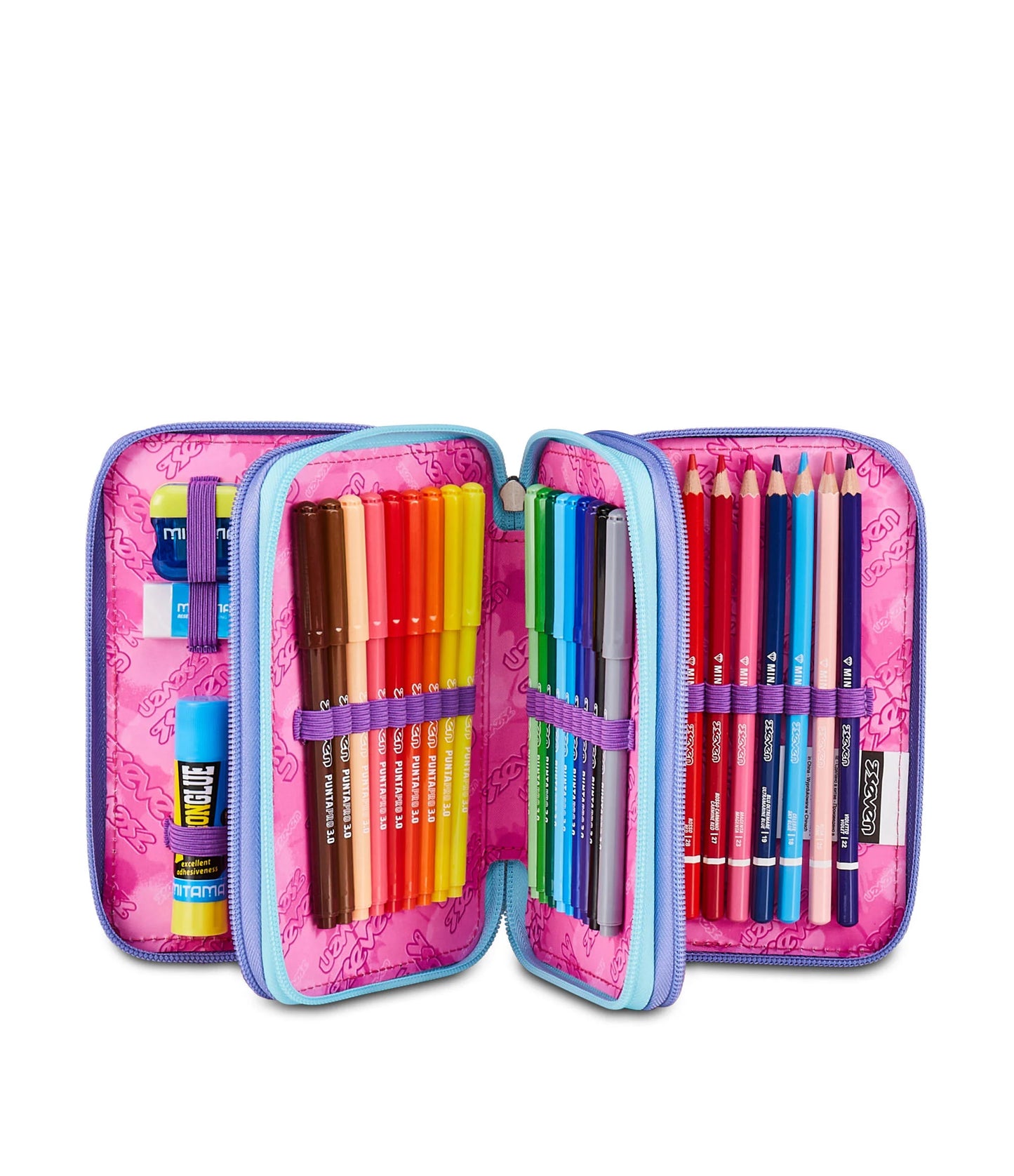 ASTUCCIO SEVEN 3 ZIP - ELECTRICVIBE GIRL