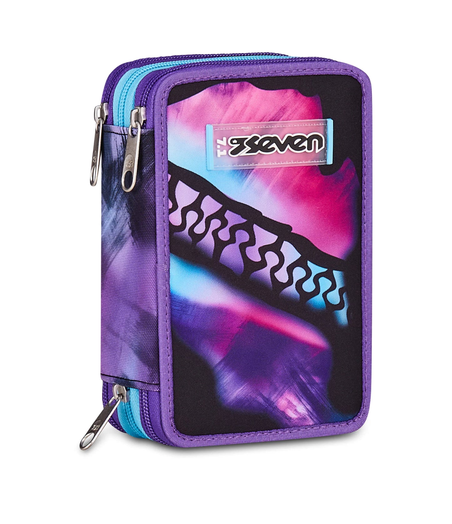 ASTUCCIO SEVEN 3 ZIP - PINK FUSION