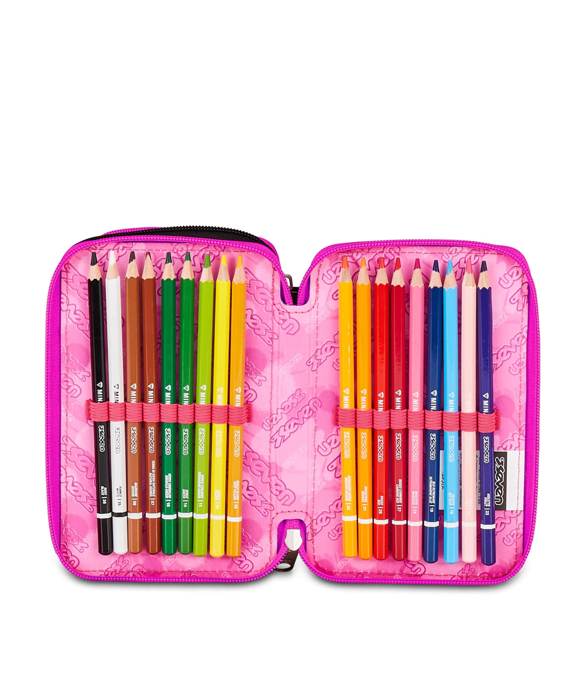 ASTUCCIO SEVEN 3 ZIP - PLUMPY LINE GIRL