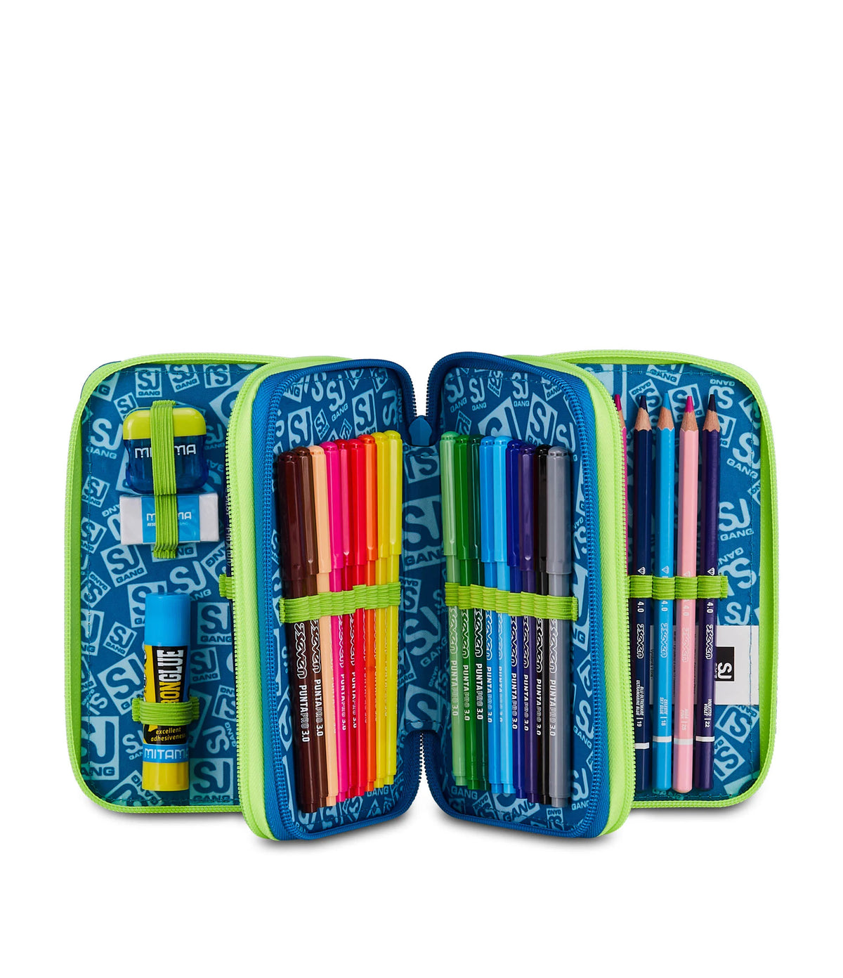 ASTUCCIO SJ GANG 3 ZIP - SOFT POUCH BOY