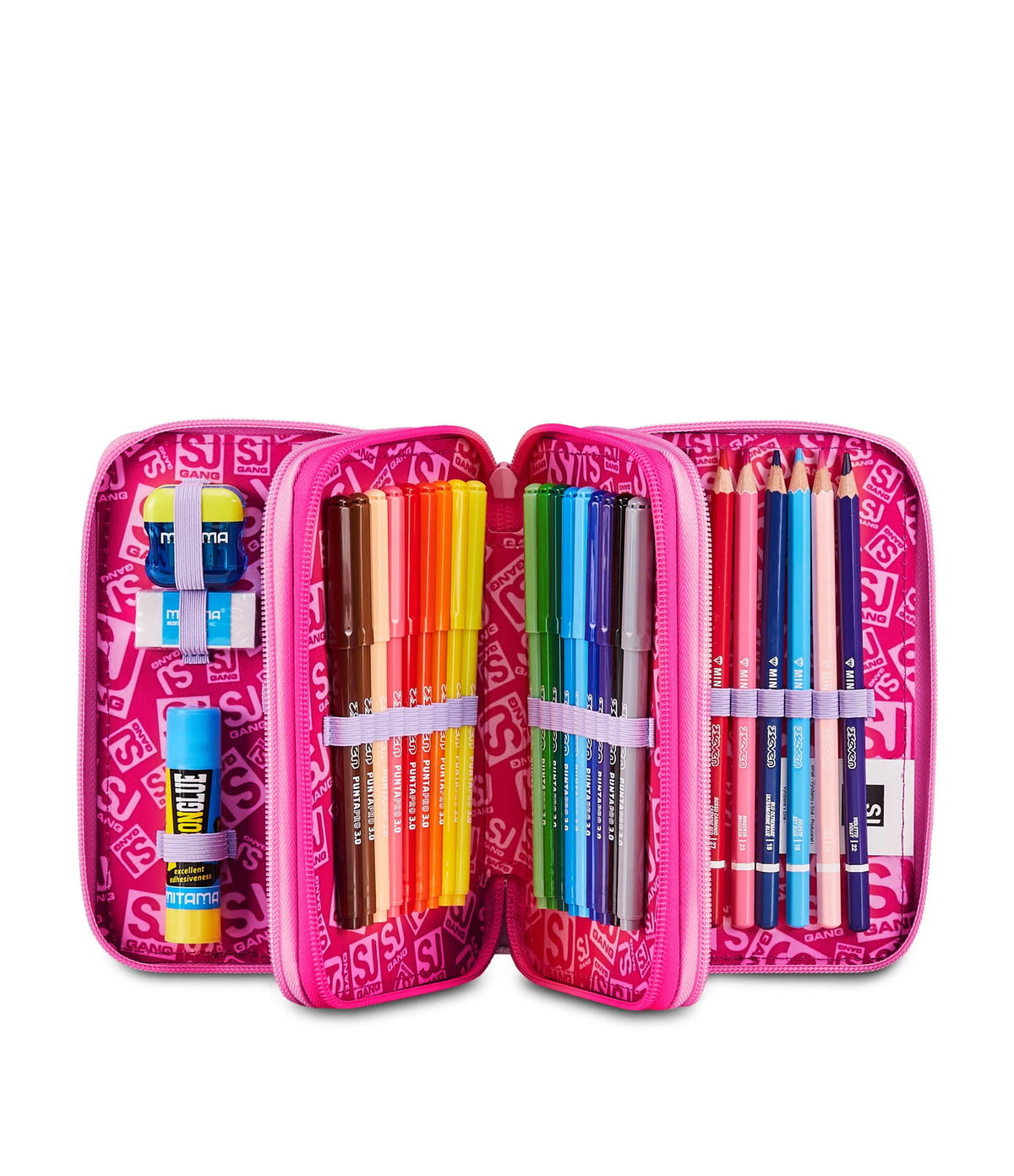 ASTUCCIO SEVEN 3 ZIP - SOFT POUCH GIRL