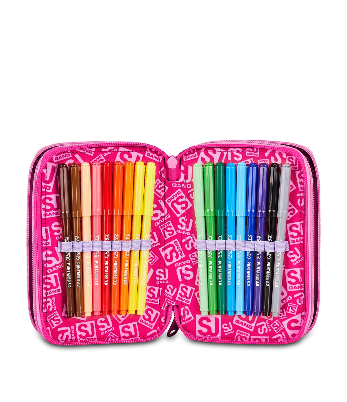 ASTUCCIO SEVEN 3 ZIP - SOFT POUCH GIRL