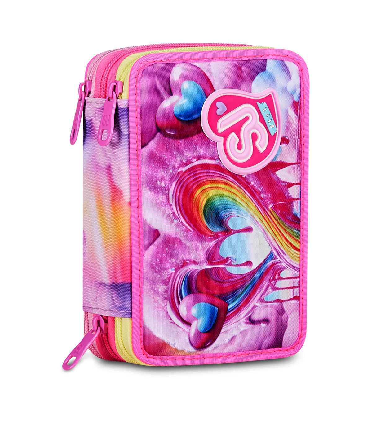 ASTUCCIO SEVEN 3 ZIP - JOYFUL PINS GIRL
