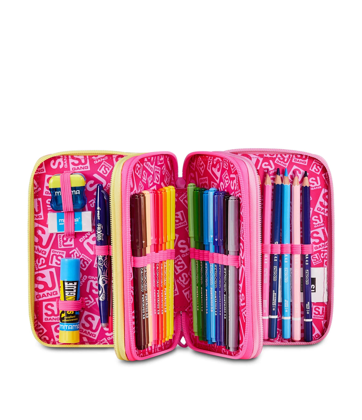 ASTUCCIO SEVEN 3 ZIP - JOYFUL PINS GIRL