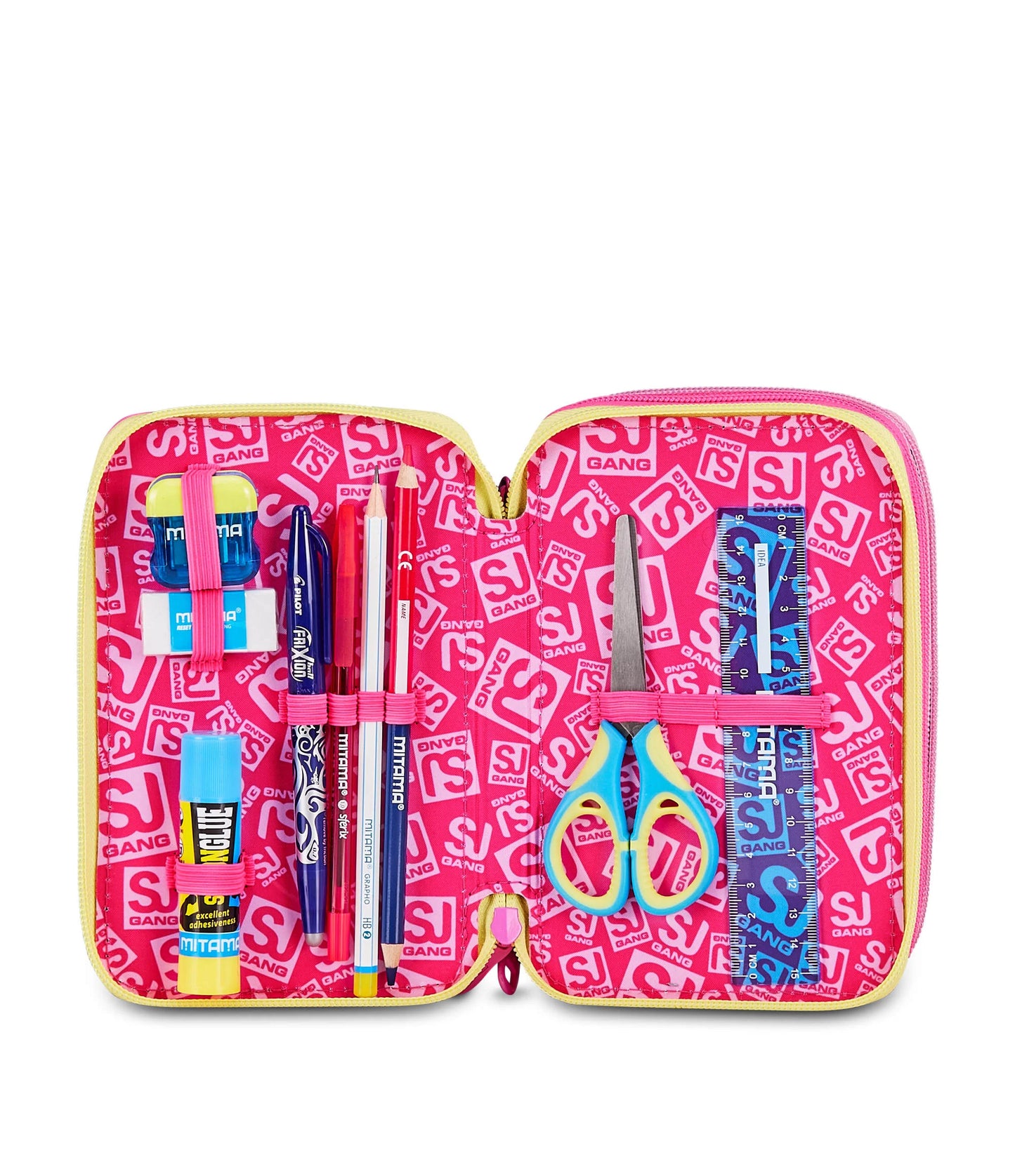 ASTUCCIO SEVEN 3 ZIP - JOYFUL PINS GIRL