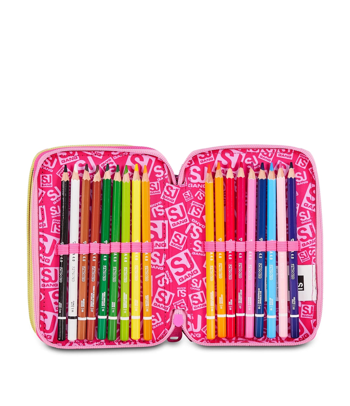 ASTUCCIO SEVEN 3 ZIP - JOYFUL PINS GIRL