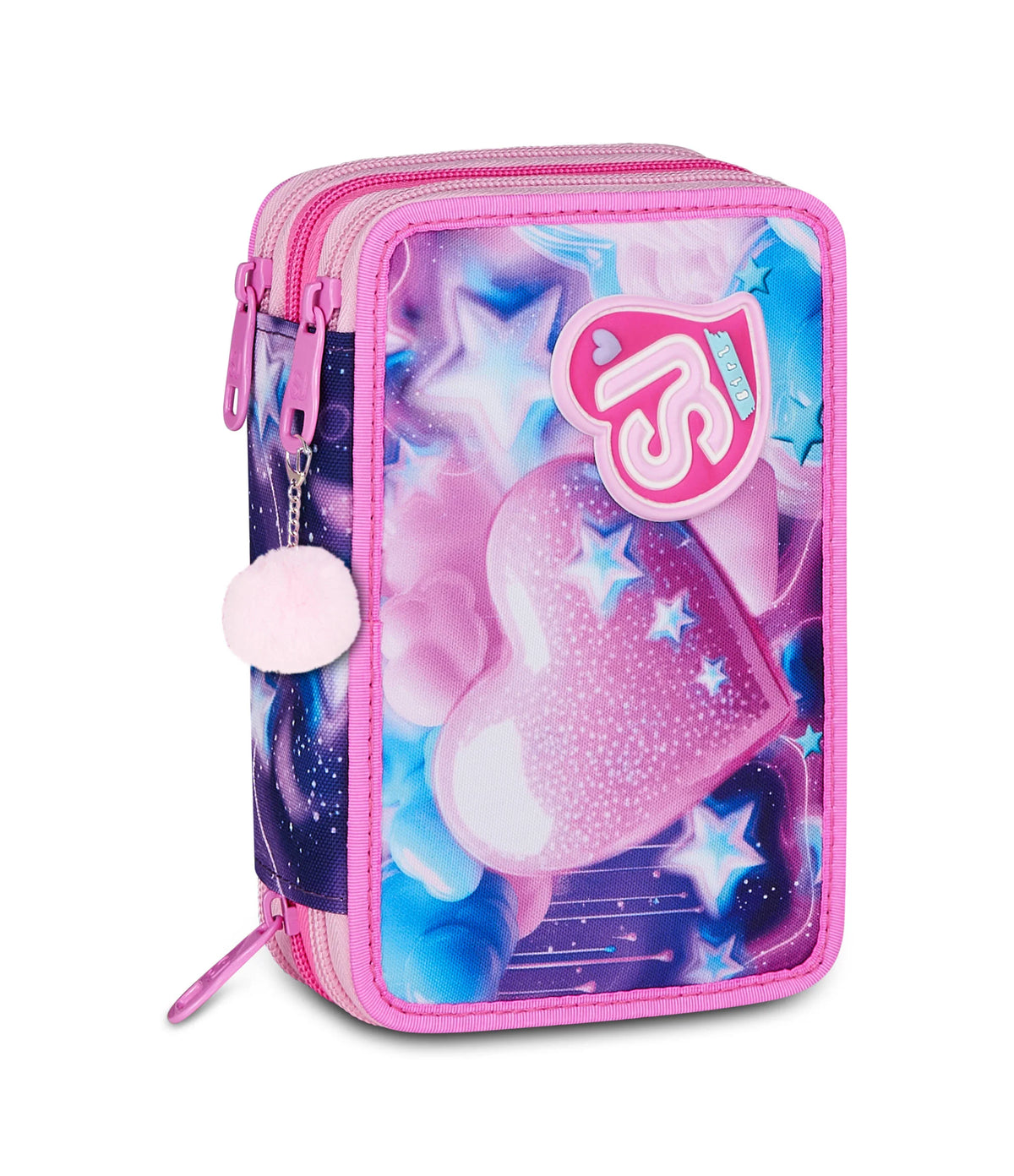 ASTUCCIO SEVEN 3 ZIP - FLUFFY PINK GIRL