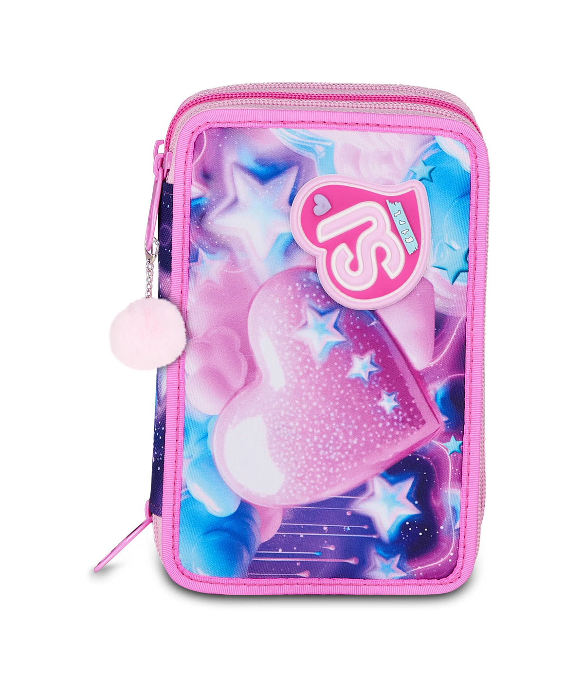 ASTUCCIO SEVEN 3 ZIP - FLUFFY PINK GIRL