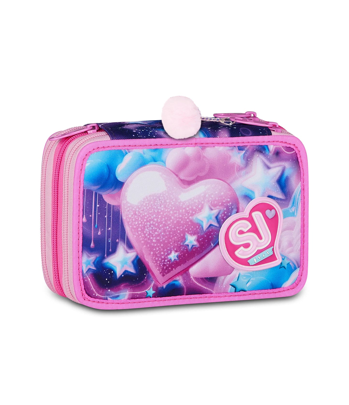 ASTUCCIO SEVEN 3 ZIP - FLUFFY PINK GIRL