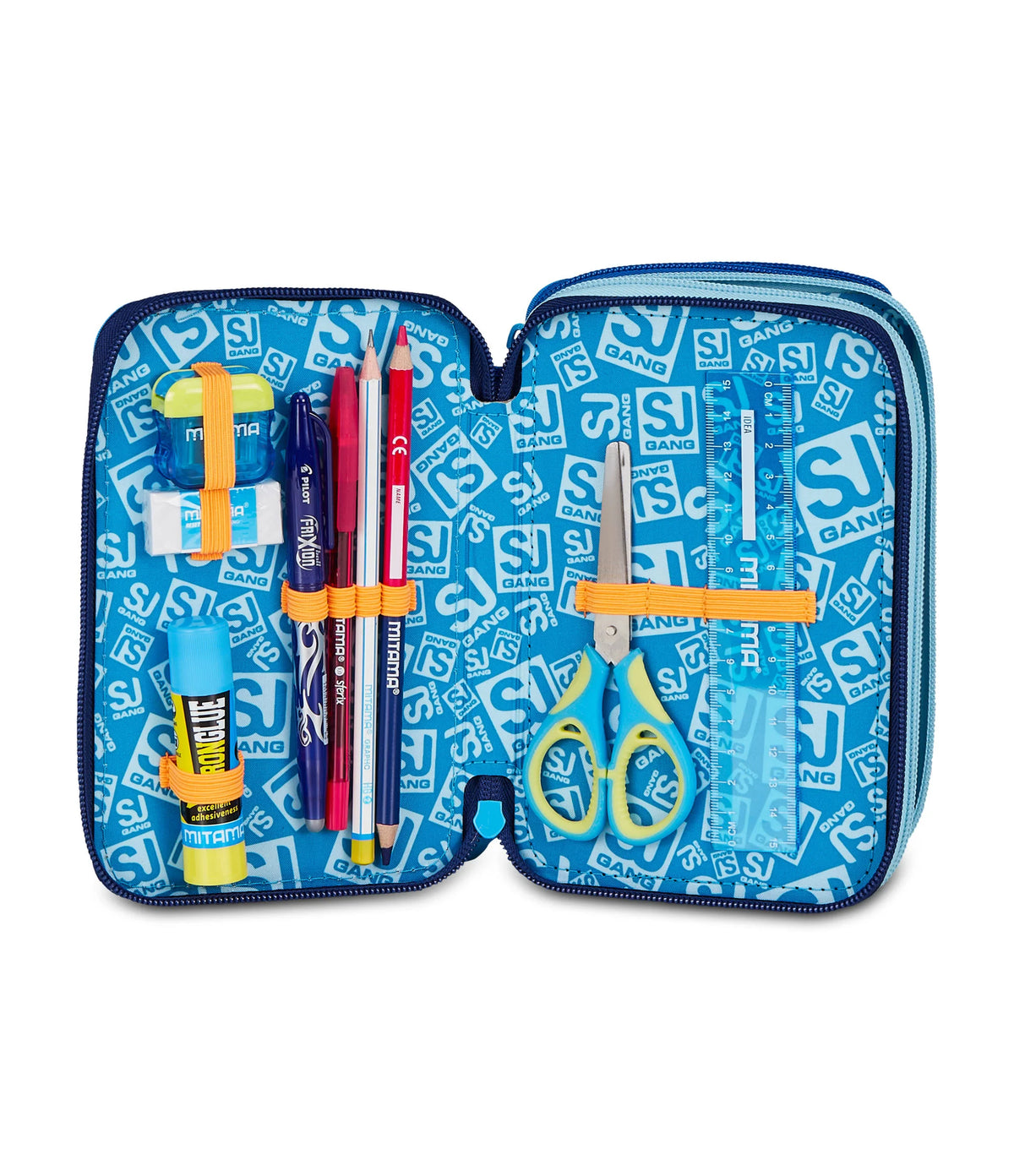 ASTUCCIO SJ GANG 3 ZIP - SPACE LED BOY
