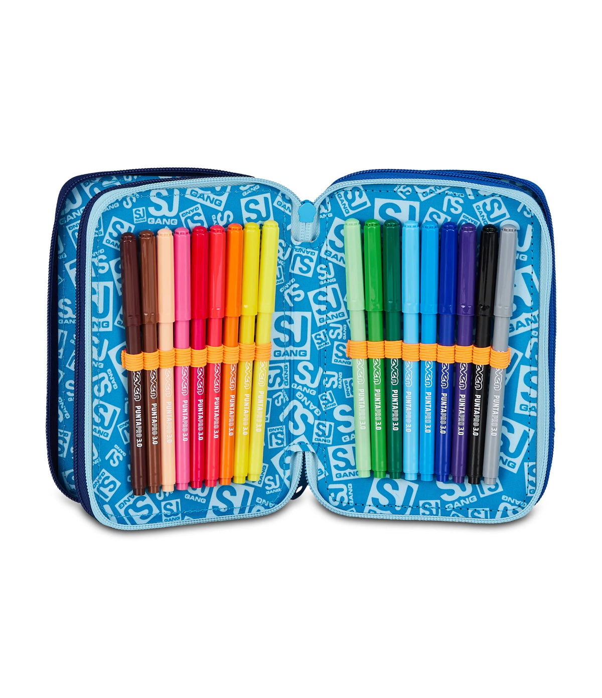 ASTUCCIO SJ GANG 3 ZIP - SPACE LED BOY