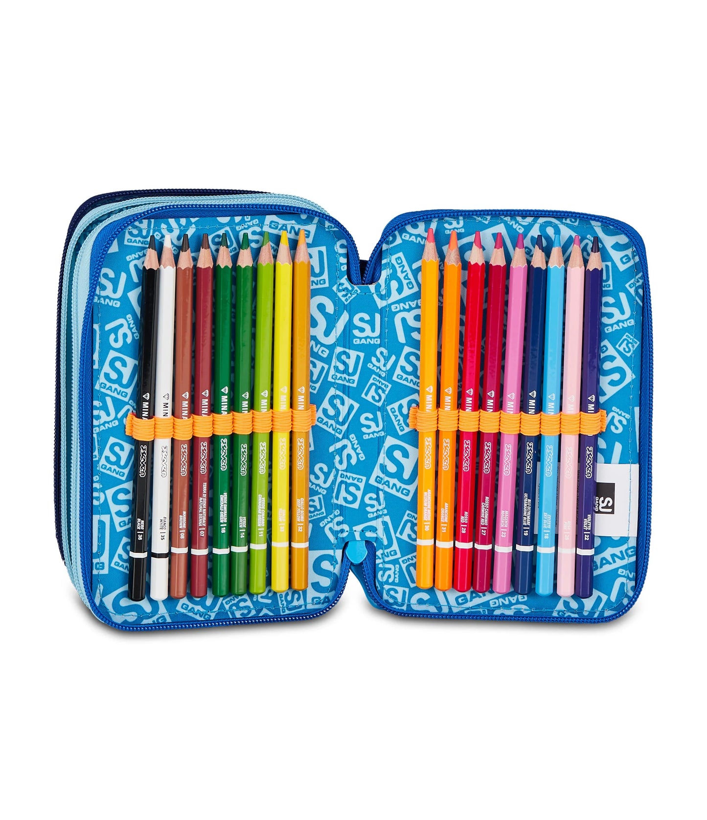 ASTUCCIO SJ GANG 3 ZIP - SPACE LED BOY