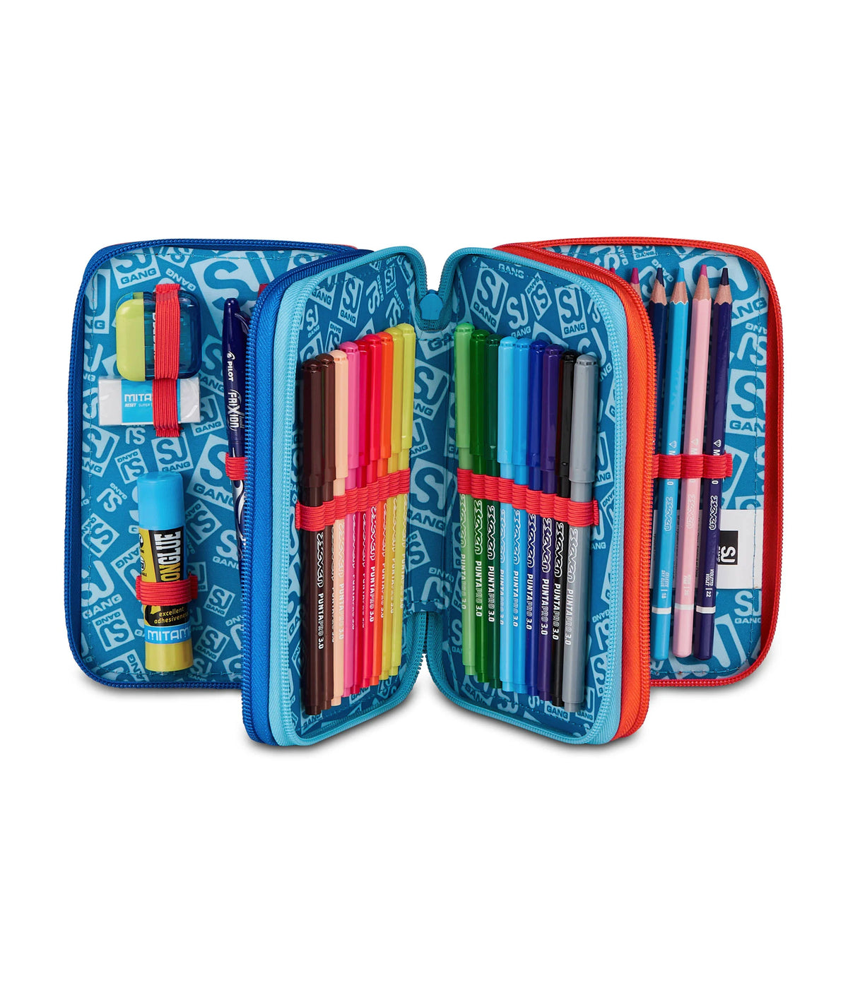 ASTUCCIO SJ GANG 3 ZIP - SPEED ANIMAL BOY