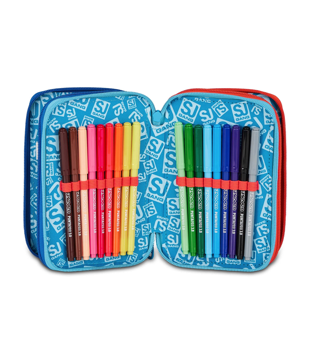 ASTUCCIO SJ GANG 3 ZIP - SPEED ANIMAL BOY