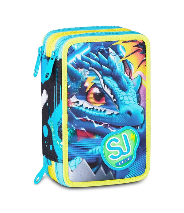 ASTUCCIO SJ GANG 3 ZIP - METAL DRAGON BOY