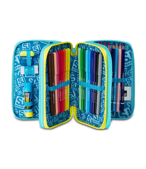 ASTUCCIO SJ GANG 3 ZIP - METAL DRAGON BOY