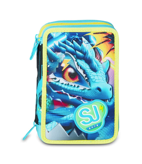 ASTUCCIO SJ GANG 3 ZIP - METAL DRAGON BOY