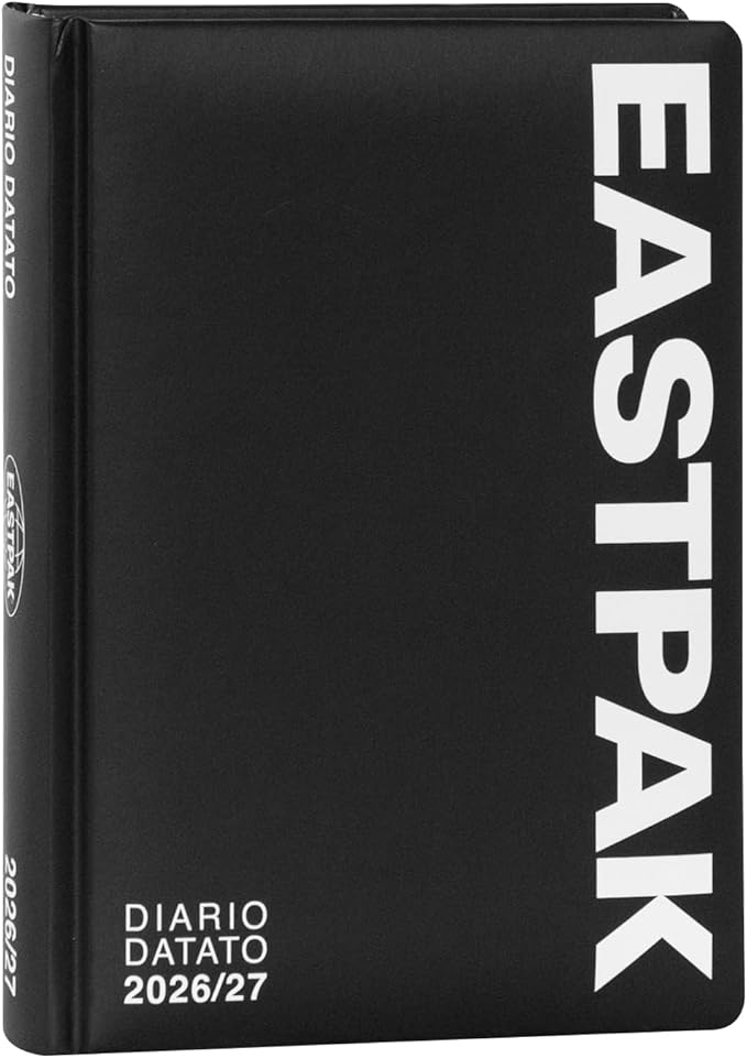 DIARIO 13 MESI 2026/27 - EASTPAK - GIORNALIERO NERO