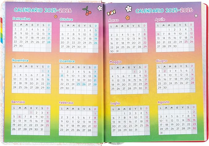 TOKIDOKI DIARIO 2025/2026 13 X 18,5