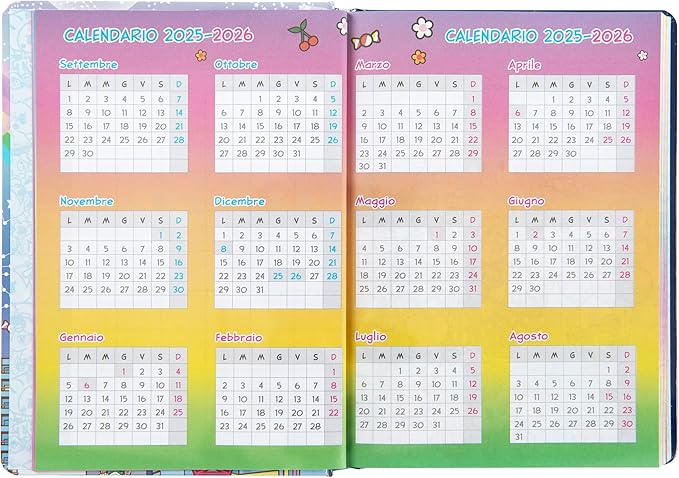 TOKIDOKI DIARIO 2025/2026 13 X 18,5
