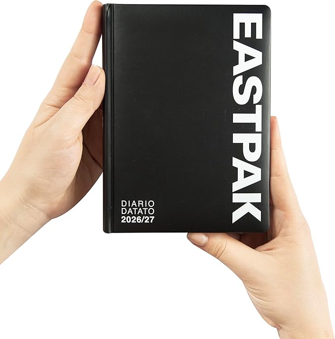 DIARIO 13 MESI 2026/27 - EASTPAK - GIORNALIERO NERO