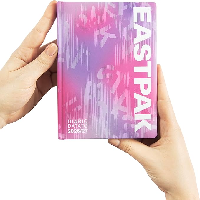 DIARIO 13 MESI 2026/27 - EASTPAK - GIORNALIERO ROSA